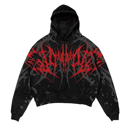 Crimson Flame Hoodie