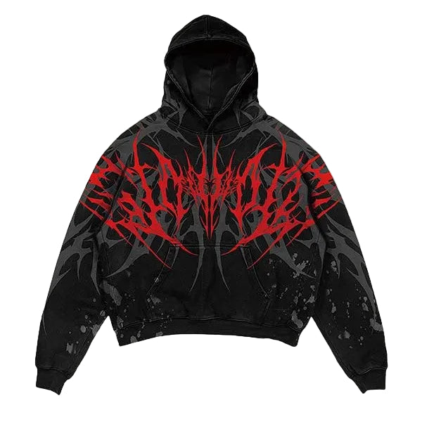 Crimson Flame Hoodie